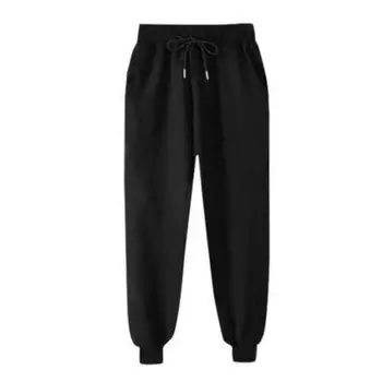 

Harem Pants For Women Plus Size Loose Lace Up Mid Waist Pants Trousers For Ladies Solid Lonng Pants Sports Pants Black XXL