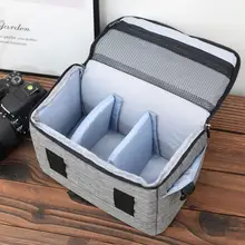 Мужская и женская сумка для SLR фотосъемки Сумка-слинг для камеры Сумка через плечо цифровой чехол водонепроницаемый дождевик для DSLR мягкий