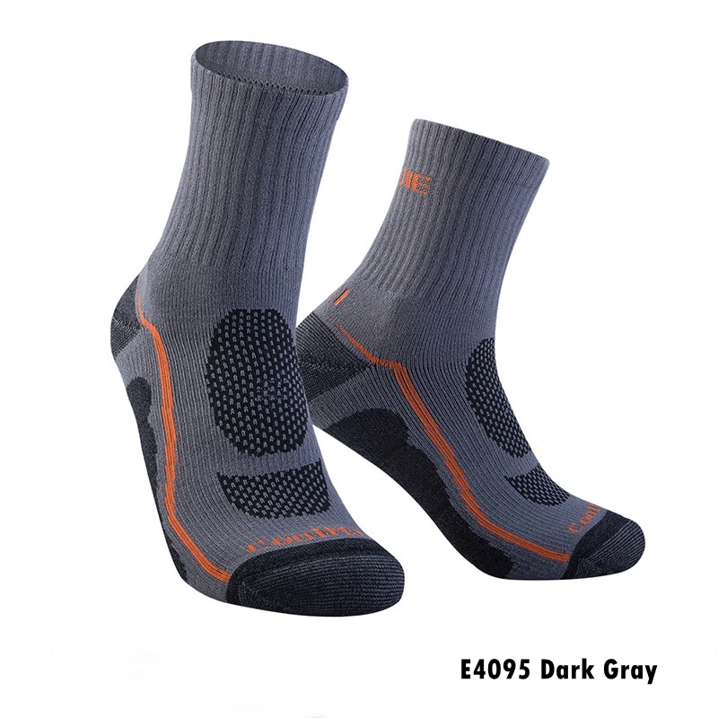 E4095 Dark Gray AONIJIE для спорта на открытом воздухе, бега, спортивной производительности, вкладка, тренировочная подушка, Компрессионные носки, защита от пятки, для велоспорта, E4090 - Цвет: E4095 Dark Gray