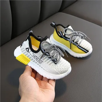 

Wholesale Children Sport Shoes Boys Girls Sneakers Mesh Breathable Casual Kids Shoes Soft Running Shoes Baby Toddler Shoes