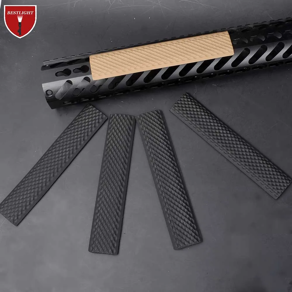 KeyMod Handguard Rail Чехлы мягкие резиновые защита для рук Защитная крышка тактические Guad рельсовые панели Охотничьи аксессуары