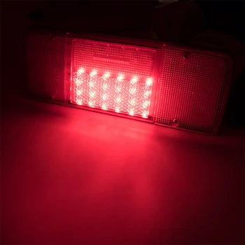 

Caravans Rear Tail Light 92-LED Signal Indicator Lamps Stop Replacement 26*9*3cm Rectangle Trailers Truck Utes