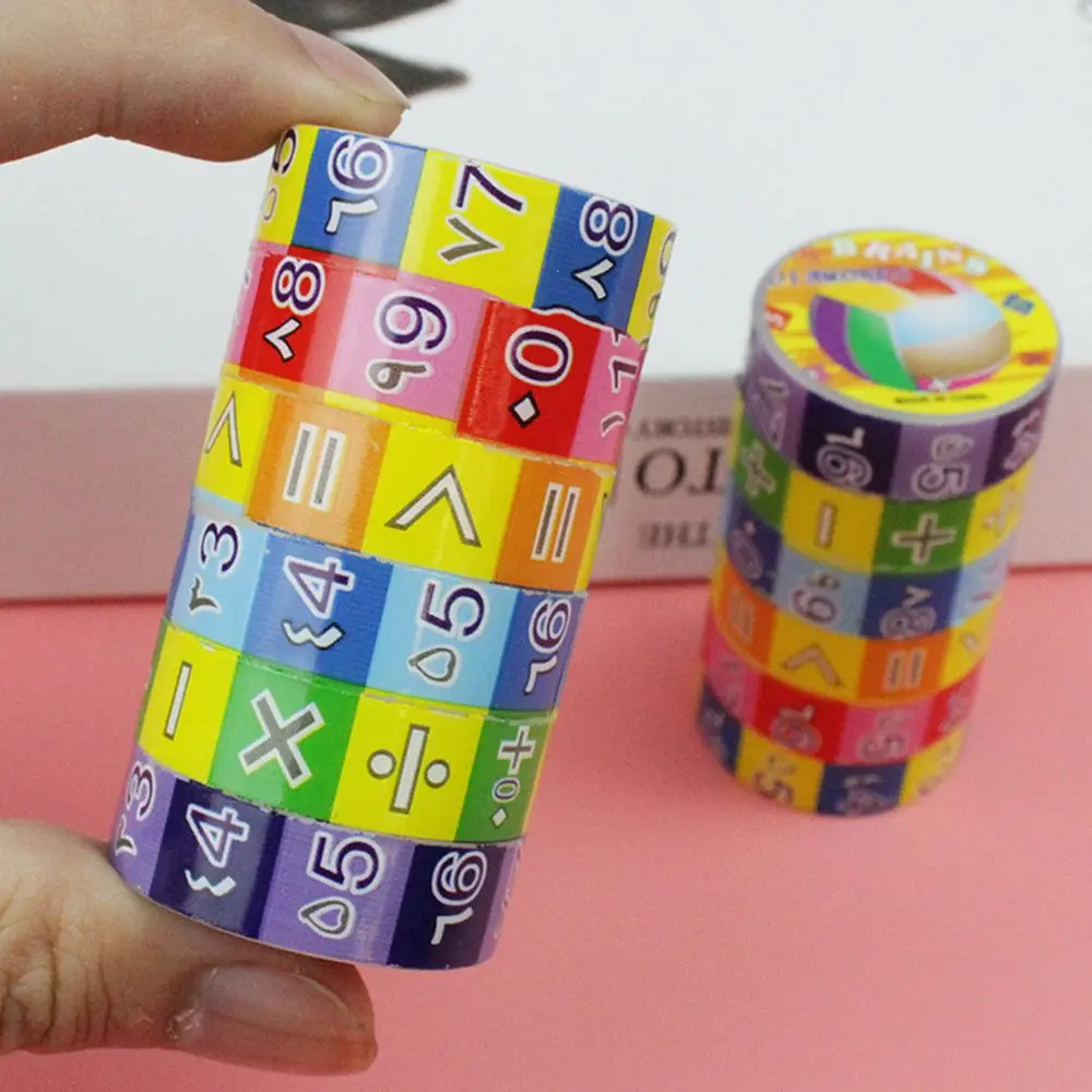 Early Learning Math Toys Montessori Numbers Letter Spelling Puzzle Preschool Teaching Aids Intelligence Magic Cube | Игрушки и хобби
