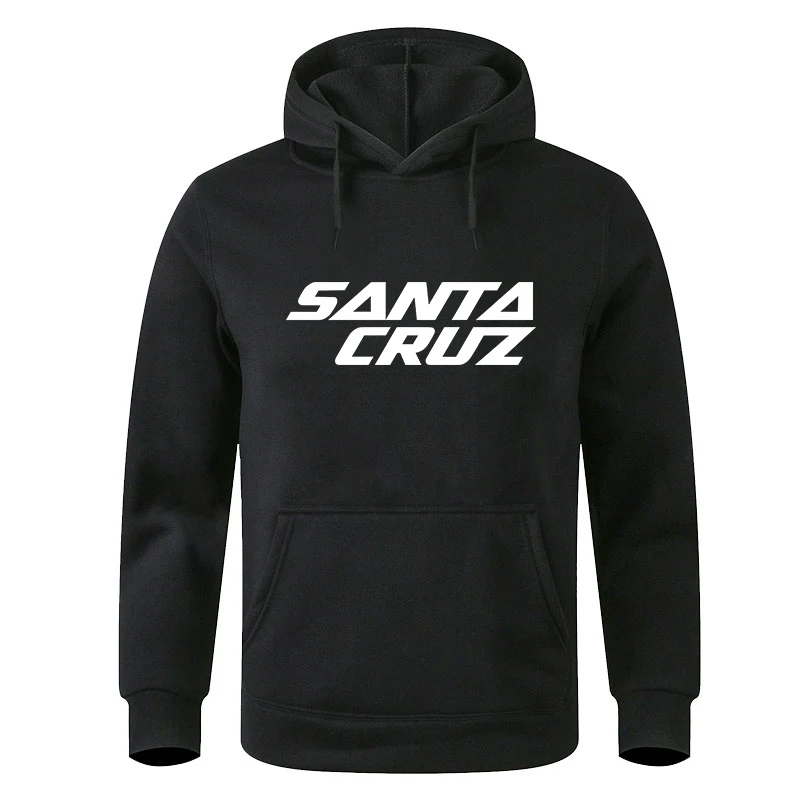 Sudadera con capucha para hombre y mujer, de marca, de Santa Cruz, multicolor, Hip-Hop, polar, ropa de calle