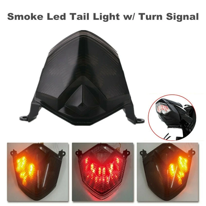 Мотоциклетные задние светильник LED фонарь стоп-сигнала поворота s для Kawasaki Z750 Z1000