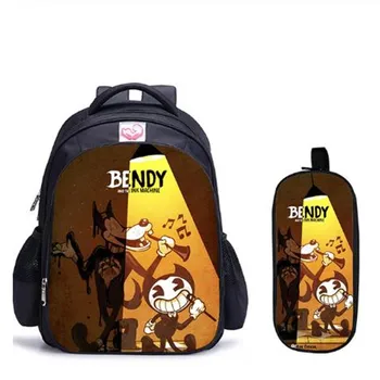 

16 Inch Bendy Backpack Children School Bags Boys Girls 2pcs/Set Daily Travel Backpack Cartoon Mochila School Gifts