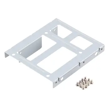

1pc 2-Bay 2.5" SSD HDD Hard Disk to 3.5" Drive Bay Converter Adapter Rack Bracket Wholesale