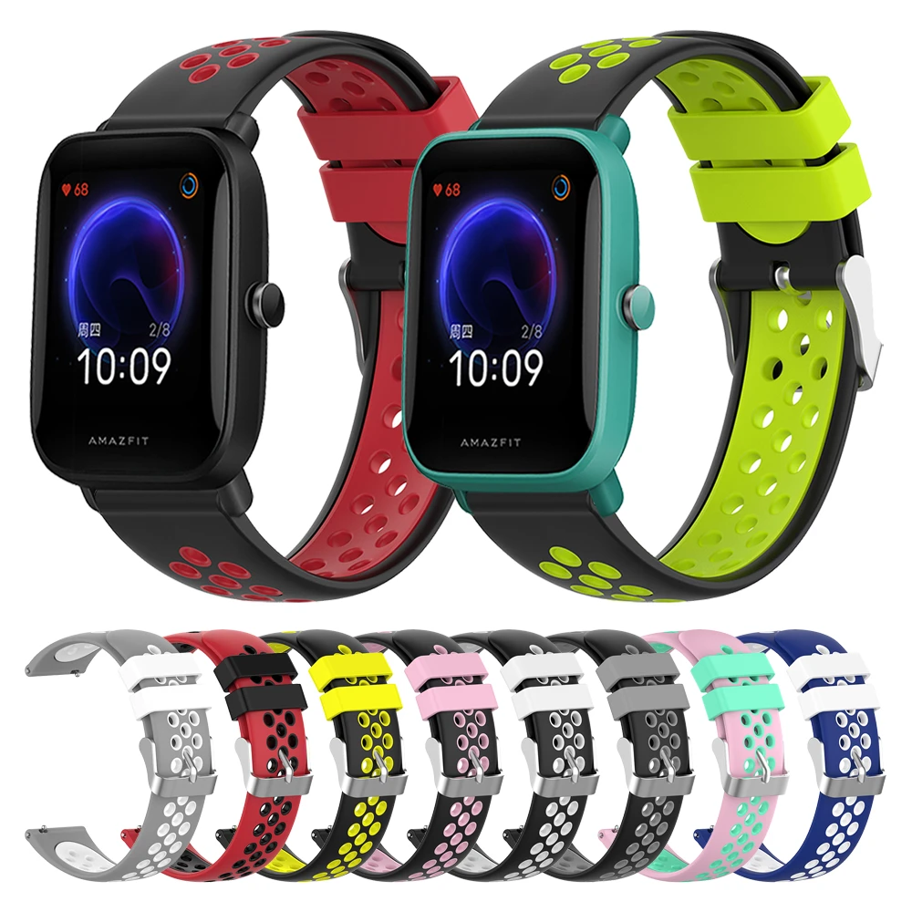 Sport Silikon Armband Uhrenarmband Für Xiaomi Huami Amazfit Bip S Lite GTS Strap Sport Silikon Armband Uhrenarmband Für Xiaomi Huami Amazfit Bip S Lite GTS Strap