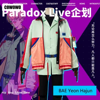 

Anime! Paradox Live BAE Yeon Hajun Battle Suit Handsome Uniform Cosplay Costume Stage Performance Unisex Outfit Free Shipping