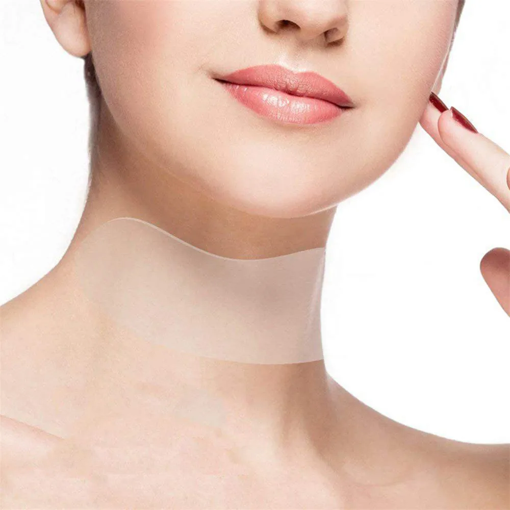 

Reusable Silicone Anti-wrinkle Neck Sticker Forehead Anti Wrinkle Pads Sticker Eye Patches Wrinkle Remover Strips Skin Care Tool