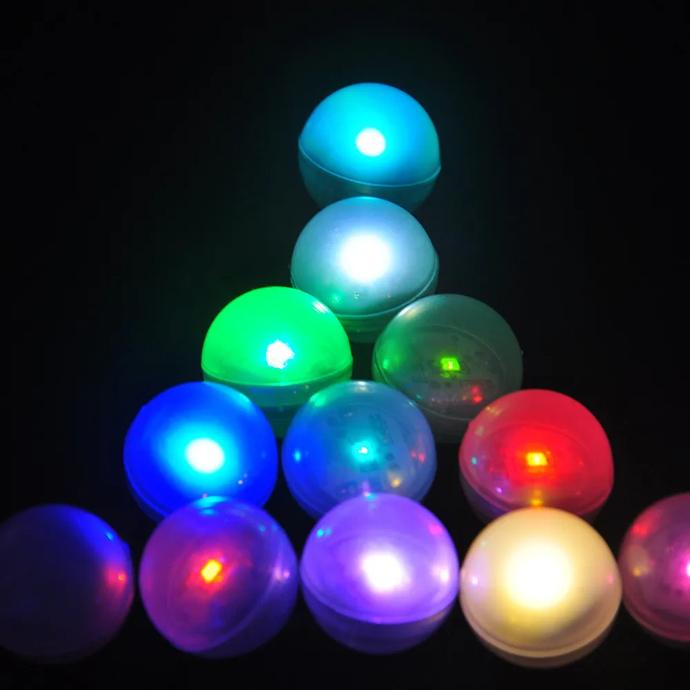 IP68 Waterproof LED Floating Ball Underwater Lights LED Swimming Pool Vase Light for Wedding Party Fountain Baby Shower