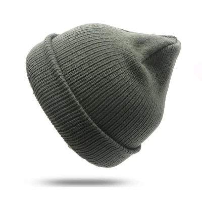 style 11 Бини Женские однотонные вязаные повседневные теплые Skullies элегантные студенческие шапки Harajuku шикарные женские и мужские шапки осенне-зимние модные шапки - Цвет: style 11