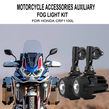 Luces antiniebla para motocicleta Honda CRF1100L CRF 1100L CRF1100 L, luz LED auxiliar doble africana, lámpara de conducción