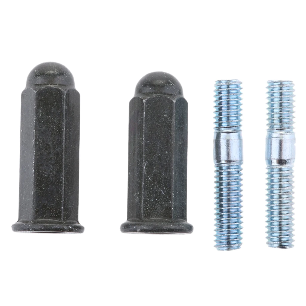 6mm Exhaust Stud Set Nuts Bolts for 110 125 140 160 200cc Pit Dirt Bike