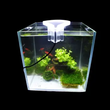 

EU 100-240V LED Clip-on Fish Tank Aquarium Lighting Bulb White Light C63B
