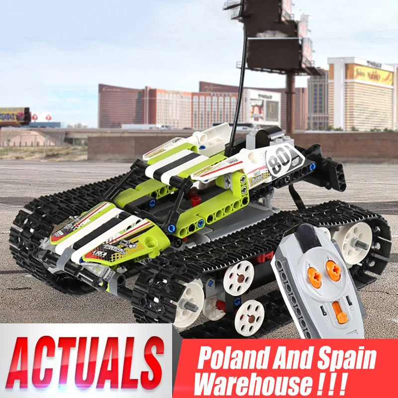 lego technic remote control tracked racer