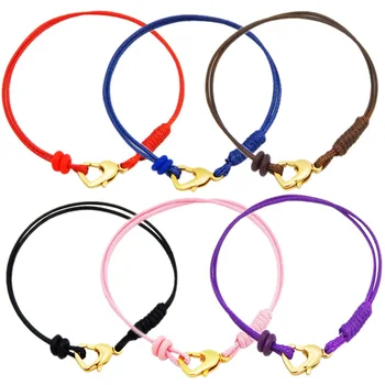

Braided Leather Cords for Jewelry Making Couple Bracelet Necklace Accessories for Diy Bracelet Stainless Steel Button Vintage