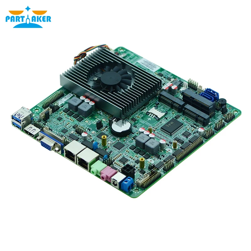 Причастником ITX-H45_I526L Intel i5 4300U Двухъядерный 2 LAN DC 12V LVDS Mini ITX материнская плата для киоска POS