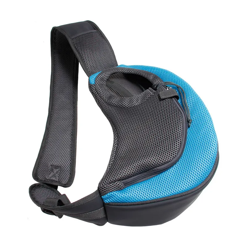 Pet Puppy Carrier Открытый Путешествия собака сумка сетка полиэстер один комфорт Слинг Сумка Tote Сумка