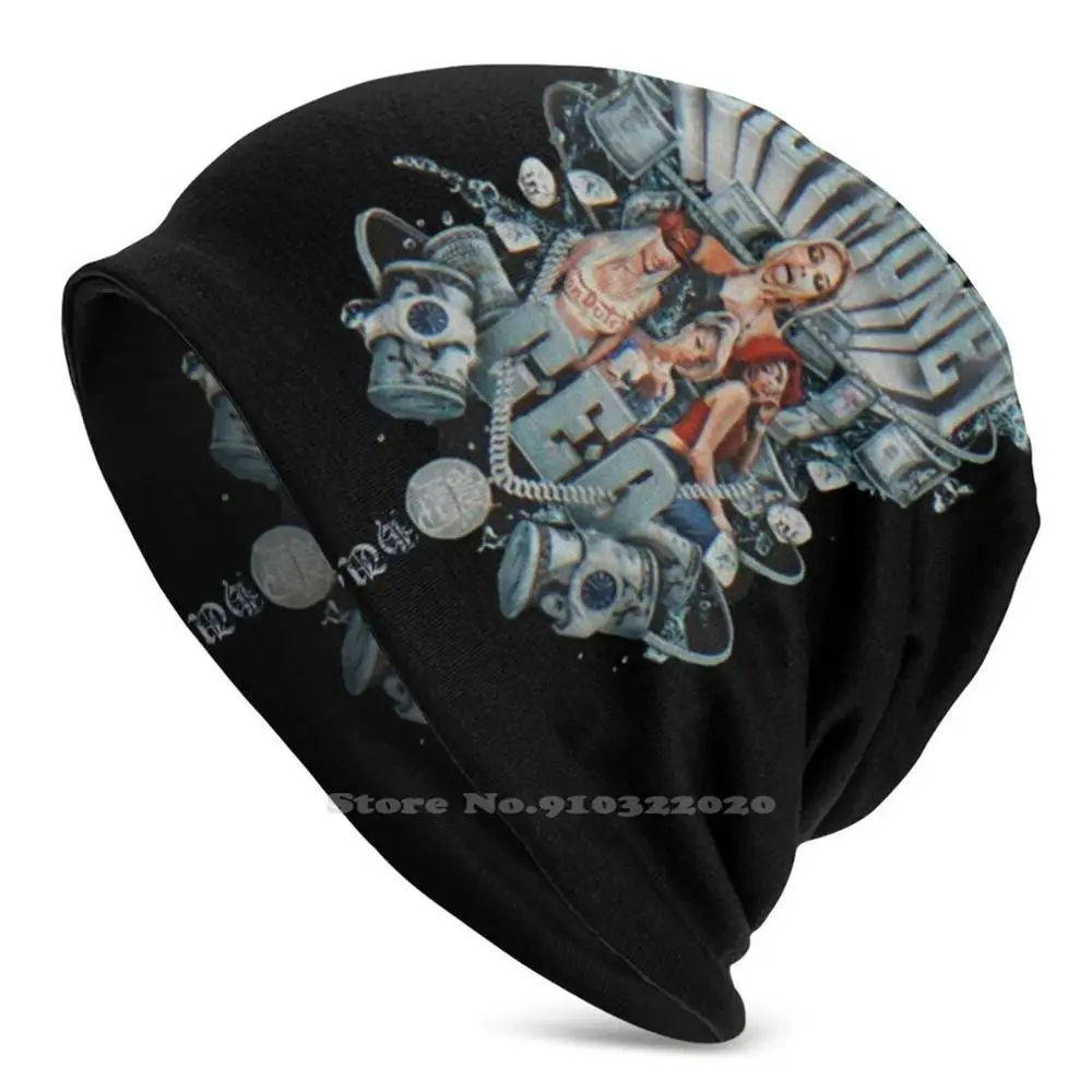 Shirin David Money New Diy Print Beanies Hats Winter Hedging Cap 90 Style Aesthetic Tumblr Rich Man |