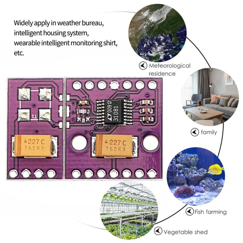 

MCU-3108 LTC3108 -1 Ultra Low Voltage Boost Converter Power Manager Development Board