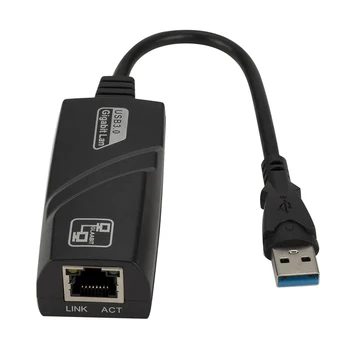 

USB Ethernet Adapter Network Card USB 3.0 to RJ45 Lan Gigabit Internet for Computer for Macbook Laptop Usb Ethernet