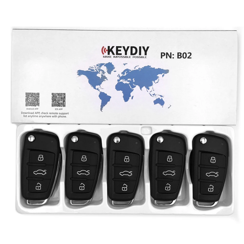 KEYDIY оригинальные KD B02 серии пульты для KD900/MINI KD/URG200 ключевые программисты B