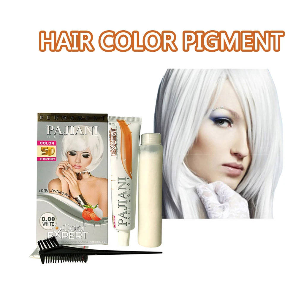 160ml Bleaching Hair Dye Fashion White Permanent Long Lasting Hair Color  Dye Cream Hair Care Tool Diy Hair Color Dye Wax #0818 - Hair Color -  AliExpress