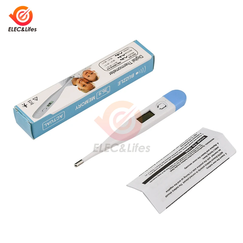 LCD Digital Heating Oral Thermometer Tools kids Baby Child Infant Temperature Measurement Electronic Clinical | Инструменты