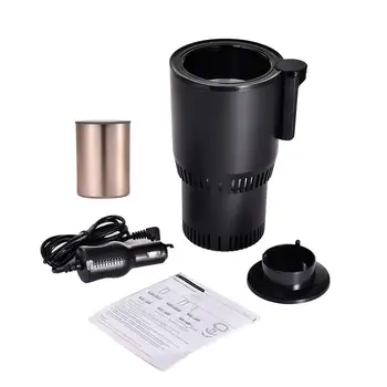 

Intelligent Car Cup Warmer 2 In 1 Car Cooling Heating Cup With Smart Digital Display Mug Cooler Holder 12V Car Accessories