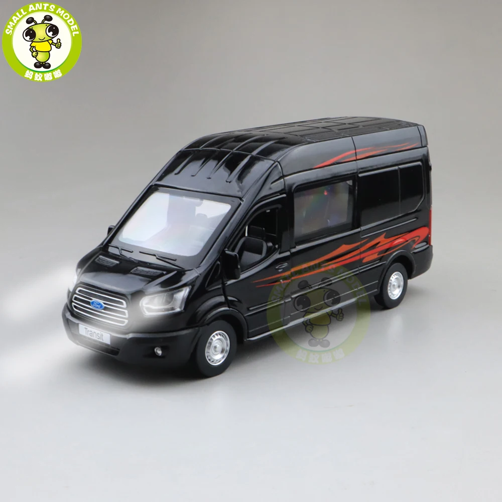 1/35 Ford Transit Van Cargo MPV литая модель автомобиля игрушки для детей Подарки для мальчиков и девочек