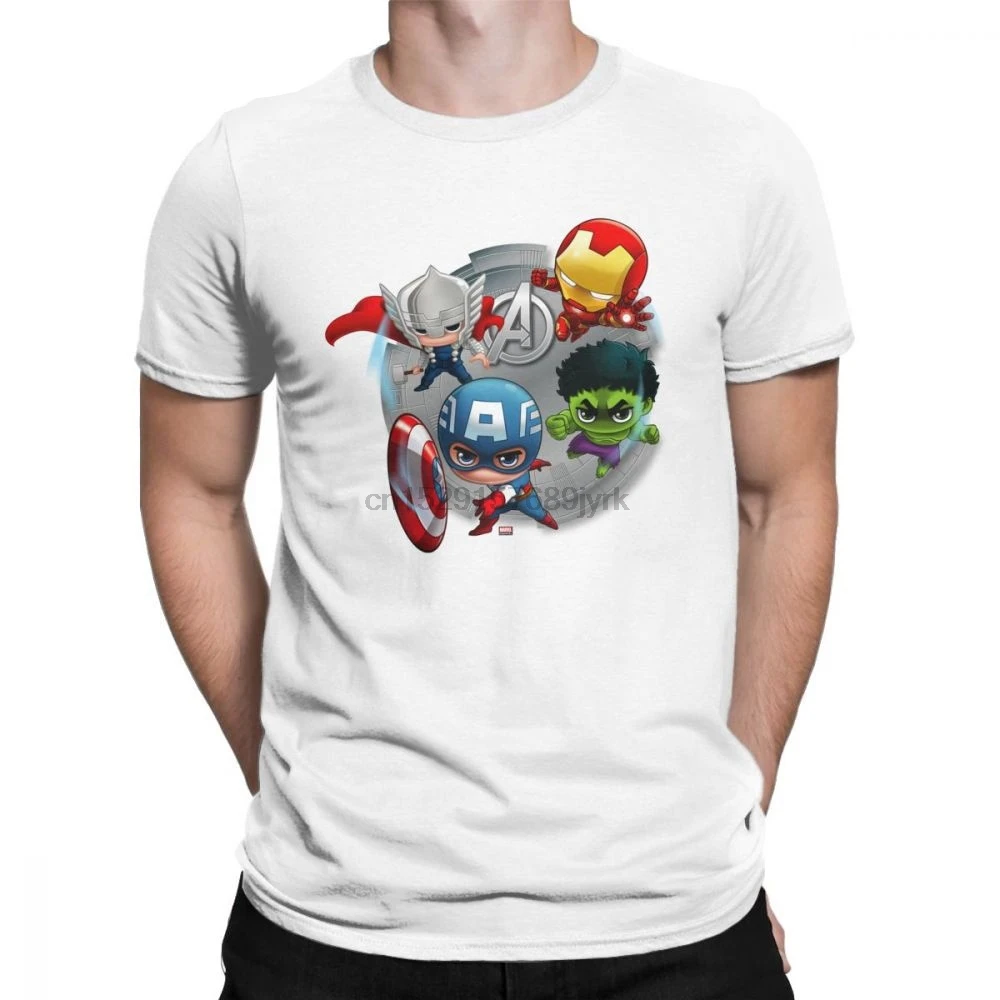 Классические мужские футболки мстители собранные с юмором футболка коротким