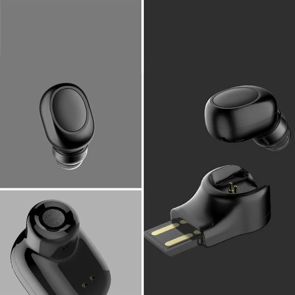 Многофункциональный одиночный наушник Bluetooth стерео беспроводные наушники мини Музыкальная гарнитура портативные наушники-вкладыши типа