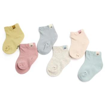 

1 Pair Spring Autumn Warm Cotton Socks Unisex Baby Newborn Fresh Fashion Candy Color Baby Socks Short Tube Sock Kids Lovely Gift