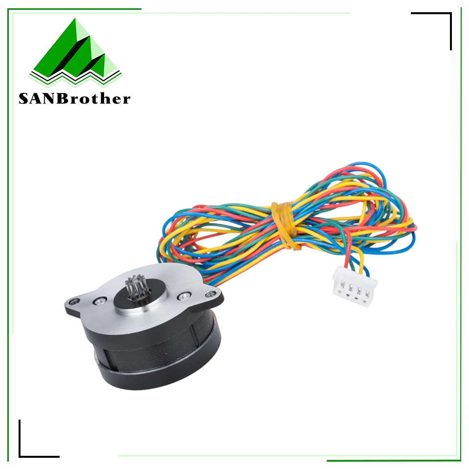 direct dual drive Extruder NEMA14 36mm round pancake motor 36STH17-1004AHG Voron 2.4 36STH20-1004AHG direct dual extruder step motor nema14 36mm round pancake motor 36hs2418cl16 1 88a for voron 2 phase 4 wire