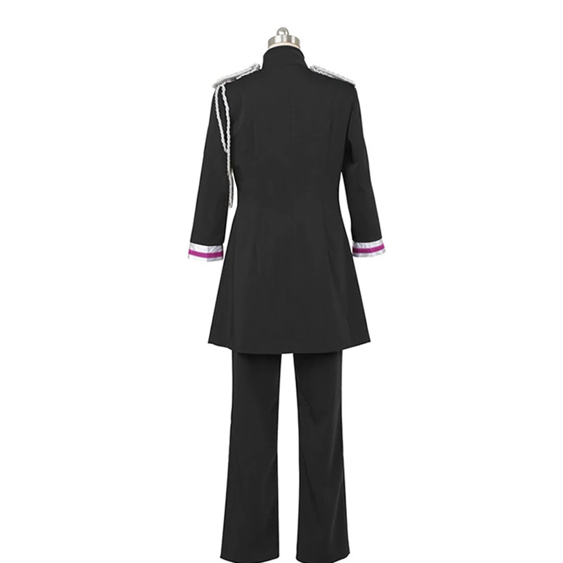 Uta no Prince sama Shining All Star CD2 Ai Mikaze Ranmaru Kurosaki Reiji Kotobuki Camus Senior черная униформа косплей костюм