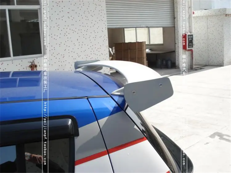 Подходит для SUZUKI SWIFT углеродное волокно задний спойлер заднее крыло