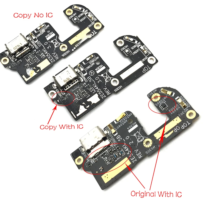 Зарядное устройство черз порт USB разъем для Asus Zenfone 4 ze554kl док-порт микрофон гибкий кабель плата