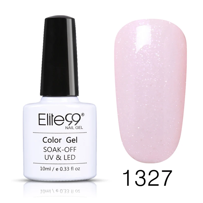 1327 Elite99 10 мл Macaron цветной УФ-Гель-лак для ногтей для маникюра геллак Полупостоянный Гибридный лак для ногтей - Цвет: 1327