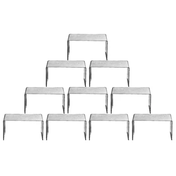 

NEW-Clear Acrylic Display Stand for Shoes, Jewels, Cupcakes, Tea Sets, Small Toys and Cosmetics, 10Pcs