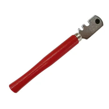 

6 Wheels Glass Cutter Knife Diamond Tipped Rolling 6 Wheels Glass Tile Processing Cutter Hand Tool for Thick Glass Plate Cutting