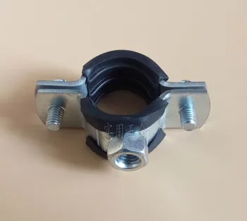 

Free shipping 2pcs Heavy-duty thickened 2mm PPR iron pipe clip PVC PE metal water supply pipe clamping hoop hanger fixing