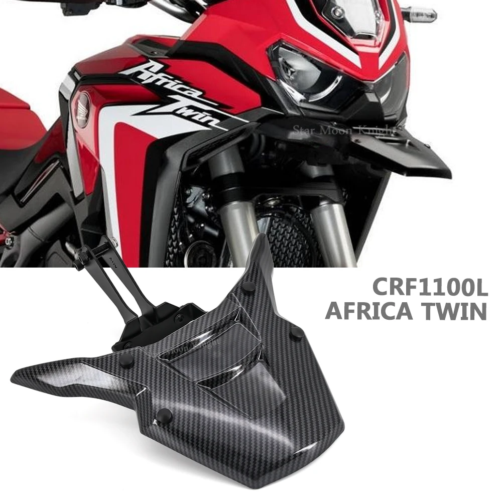 

For HONDA africa twin 1100 crf1100 crf1100l crf 1100 L Motorcycle mudguard Front Beak Fairing Extension Wheel Extender Fender