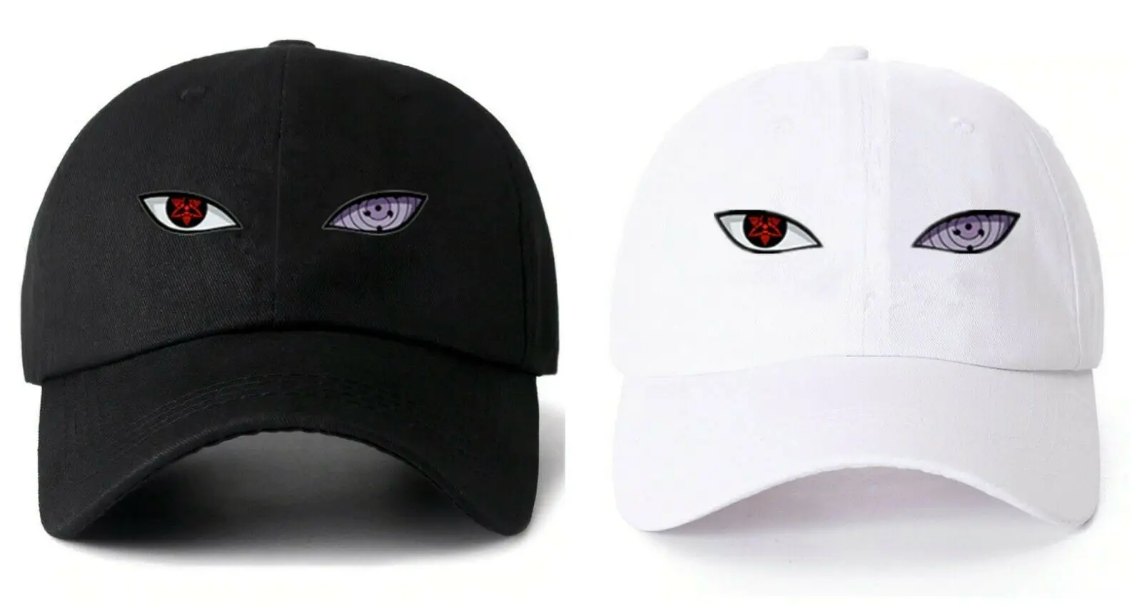 Printed Uchiha Sasuke Baseball Cap Japan Anime Naruto Cotton Adjustable Dad Hat | Аксессуары для одежды