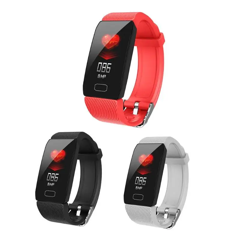 Фитнес браслет с пульсометром и давлением. XRIDE q1 - умный браслет. 125modda.1q Bandi.