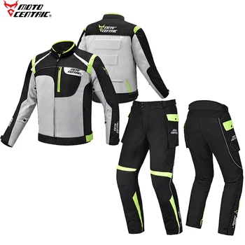 

Motocentric Motorcycle Jacket Pants Windproof/Waterproof/Warm Suit Motorcycle Travel Jacket Pants Clothing Knight Racing Suits