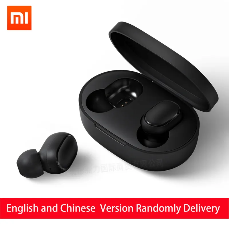 Оригинал Xiaomi Redmi Airdots Наушники AI Control Bluetooth Стерео Бас Беспроводная Шумоподавление