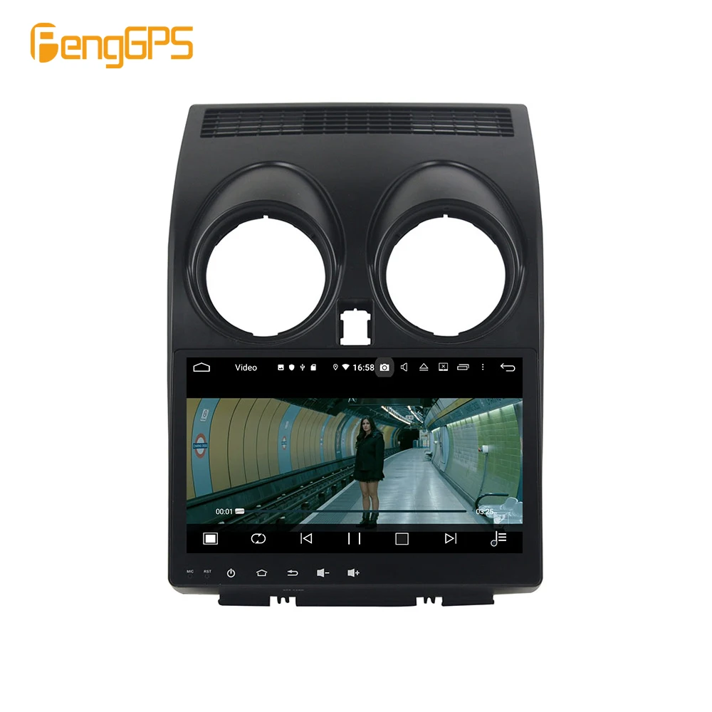 10,1 Andr 9,0 4+ 64G автомобильный DVD плеер gps навигация для Nissan Qashqai 1 J10 2006- Авто Радио стерео блок мультимедиа DSP