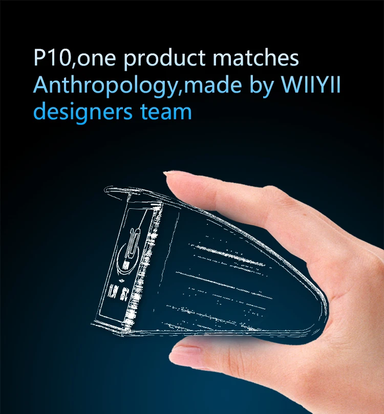 China Mini HUD P10 Car OBD Smart Digital Device with Rich Functions