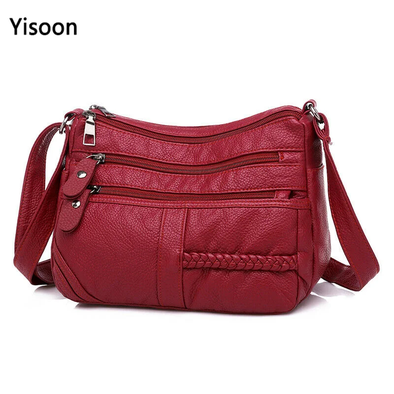Luxury Designer Purse Handbag Crossbody-Bag Classic Multi-Layer High-Quality Womens